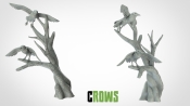 1:87 Scale - Crows (2 Pack)